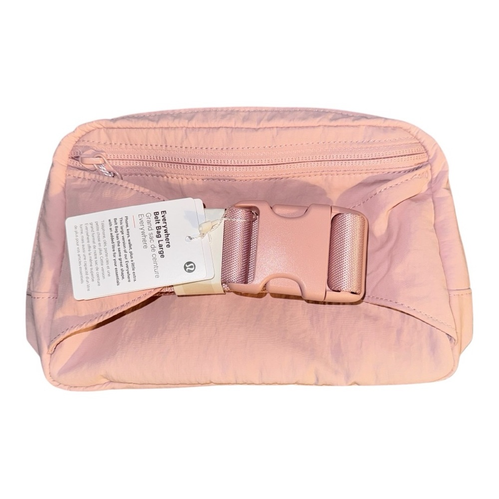 Lululemon Everywhere Belt Bag Large 2L Pink Haze NWT Sold Out - Picture 2 of 6
